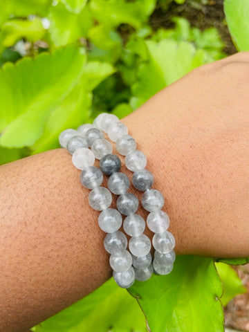 Grey Agate Bracelet