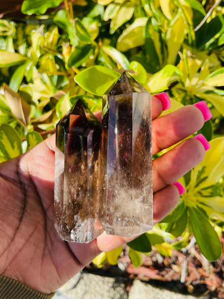 Smokey Quartz Tower