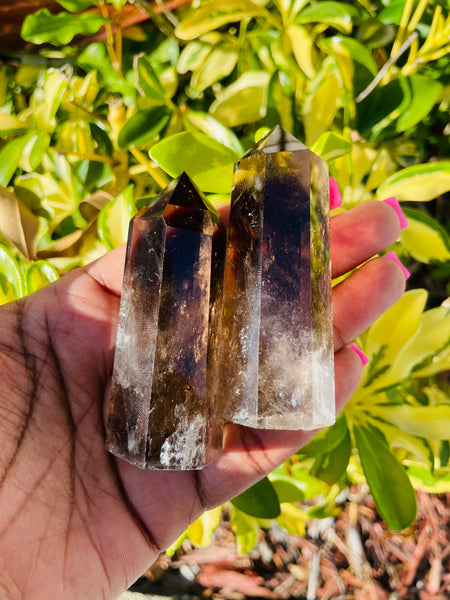 Smokey Quartz Tower